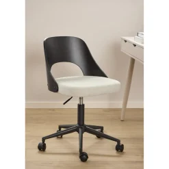 Dina Skrivbordsstol Svart/Beige