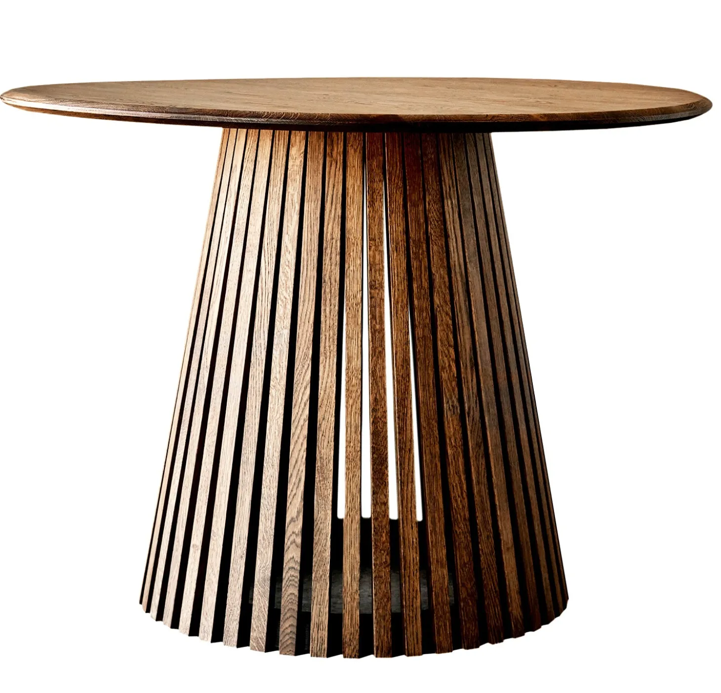 Dominus Matbord Rund 120 cm Smoked Oak