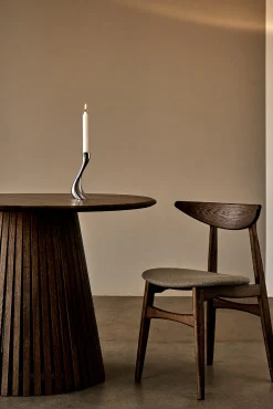 Dominus Matbord Rund 110 cm Smoked Oak