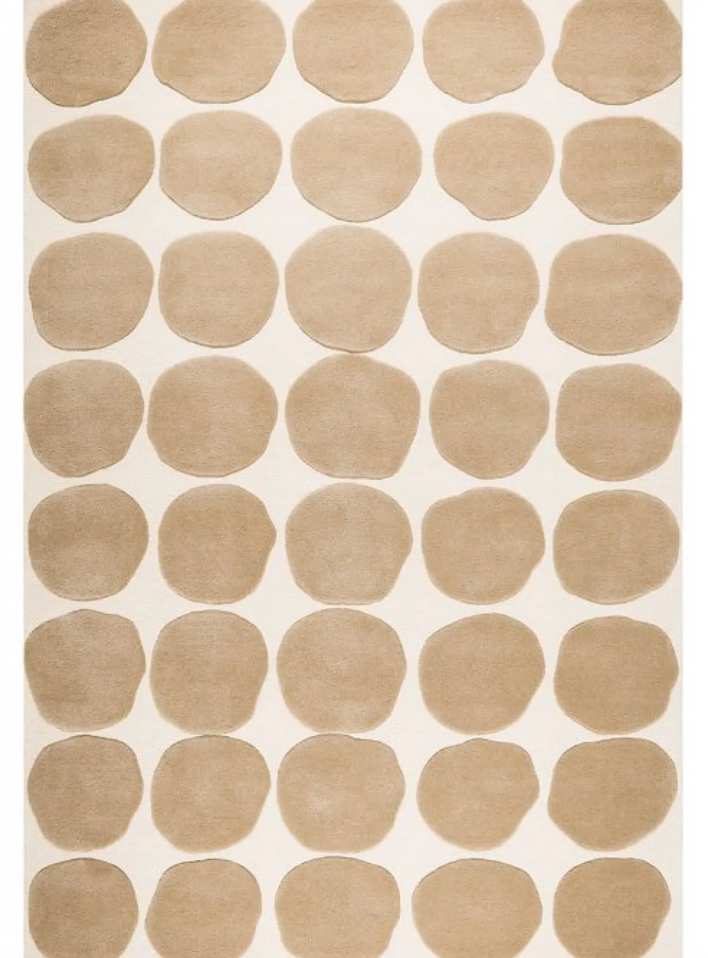 Dots 2 level Ullmatta Light Khaki/Light Beige