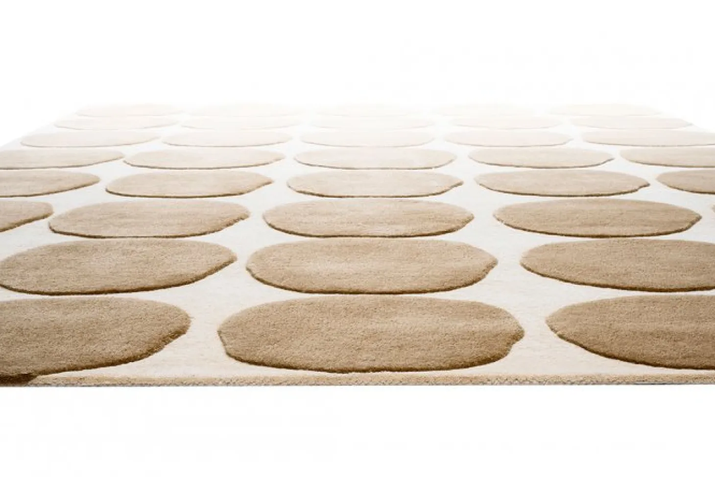 Dots 2 level Ullmatta Light Khaki/Light Beige