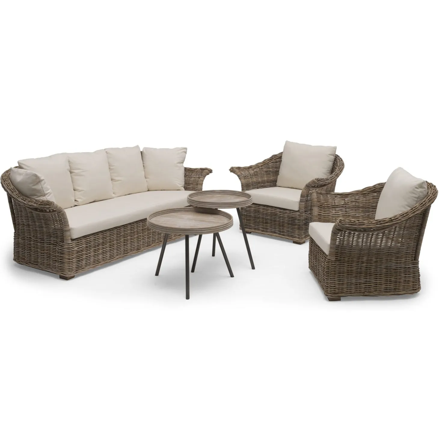 Edsklinta Utesoffa 2,5-sits Beige