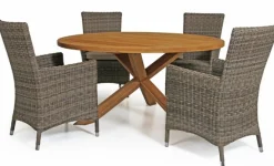 Eios Matbord Runt 150 cm Teak
