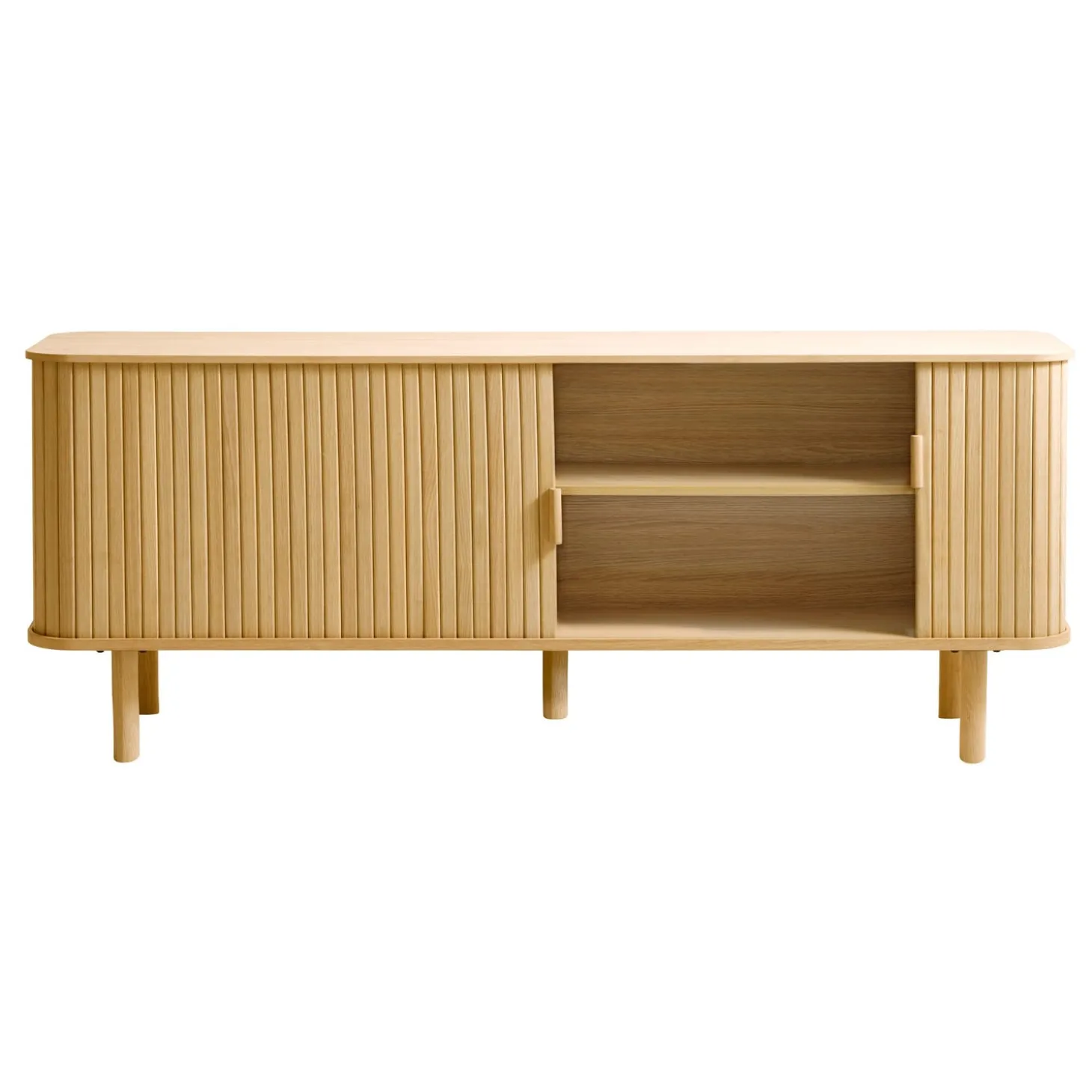 Eleganza Mediabänk 160 cm Naturlig Ek