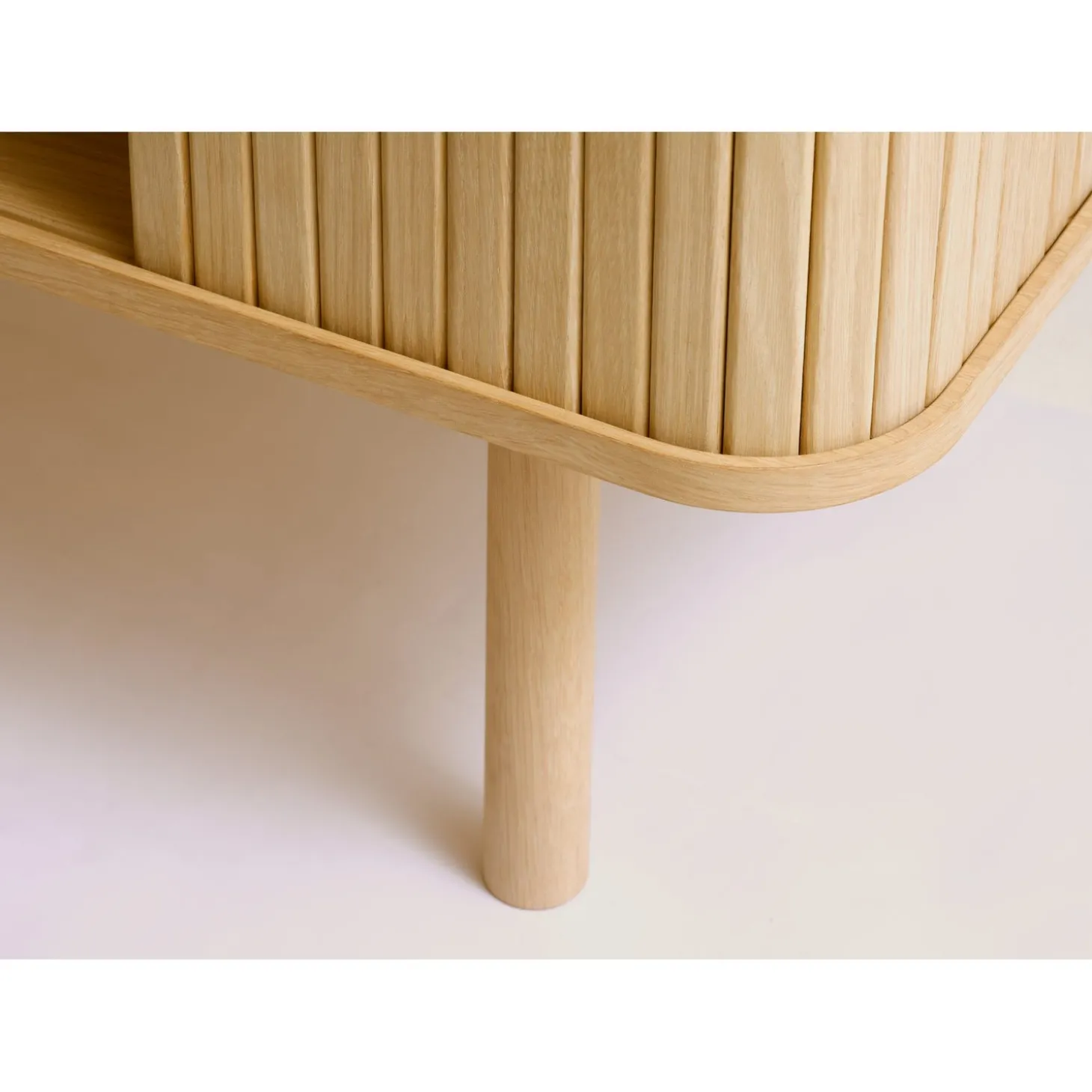 Eleganza Mediabänk 160 cm Naturlig Ek