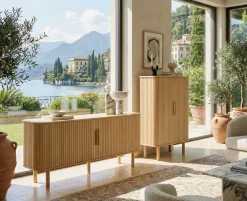 Eleganza Sideboard 160 cm Naturlig Ek
