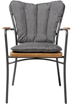 Ellen Trädgårdsstol i Teak och Aluminium Sandy Grey