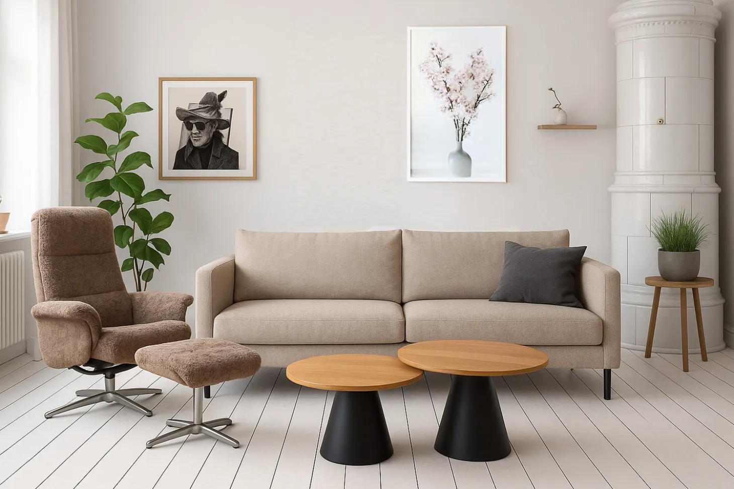 Embla 3-sits XL Soffa Genesis Dove