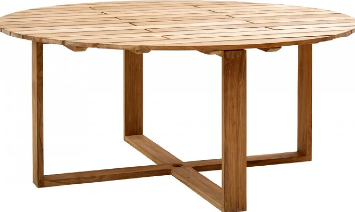 Endless Matbord Rund 170cm Teak