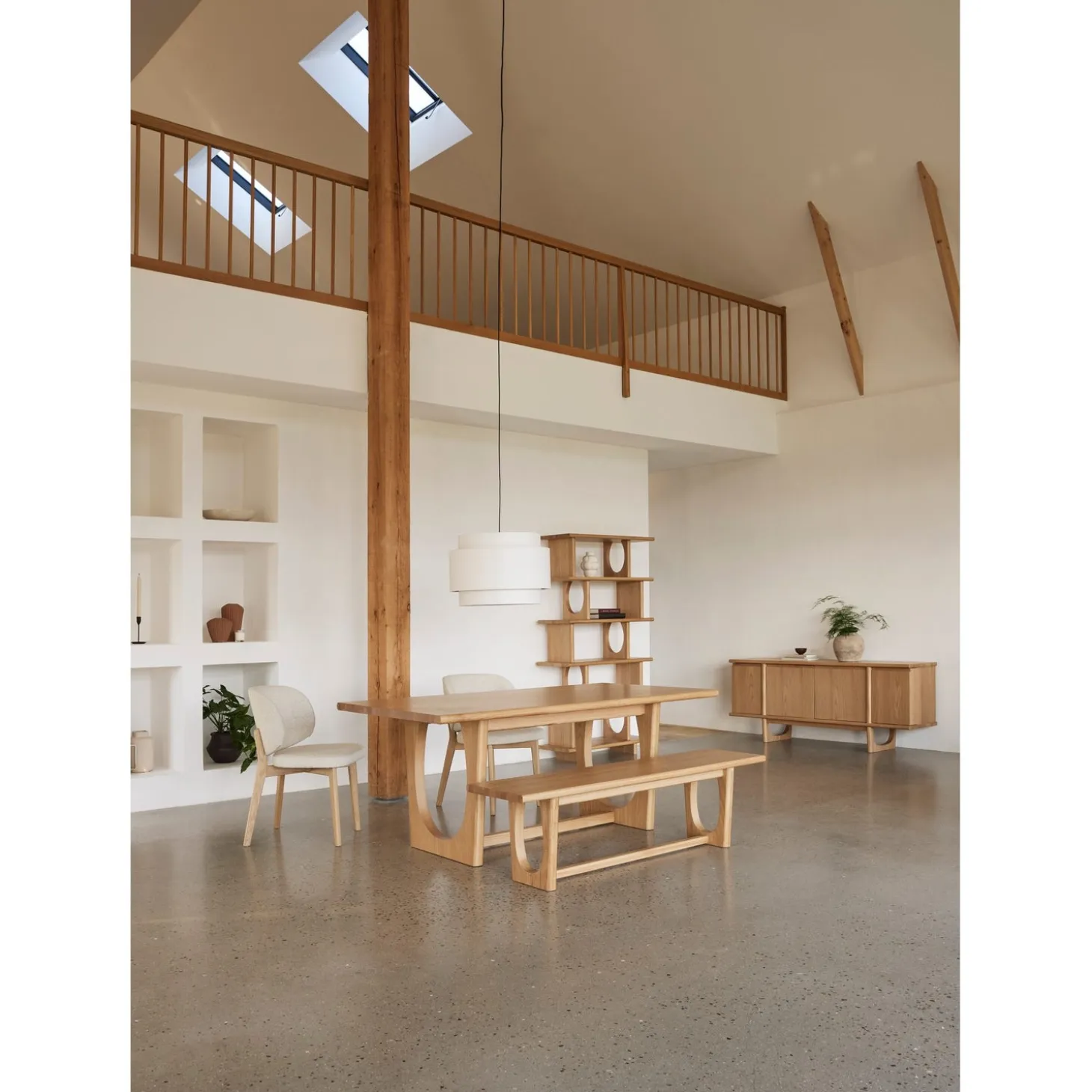 Essentia 95x180 cm Matbord Ek