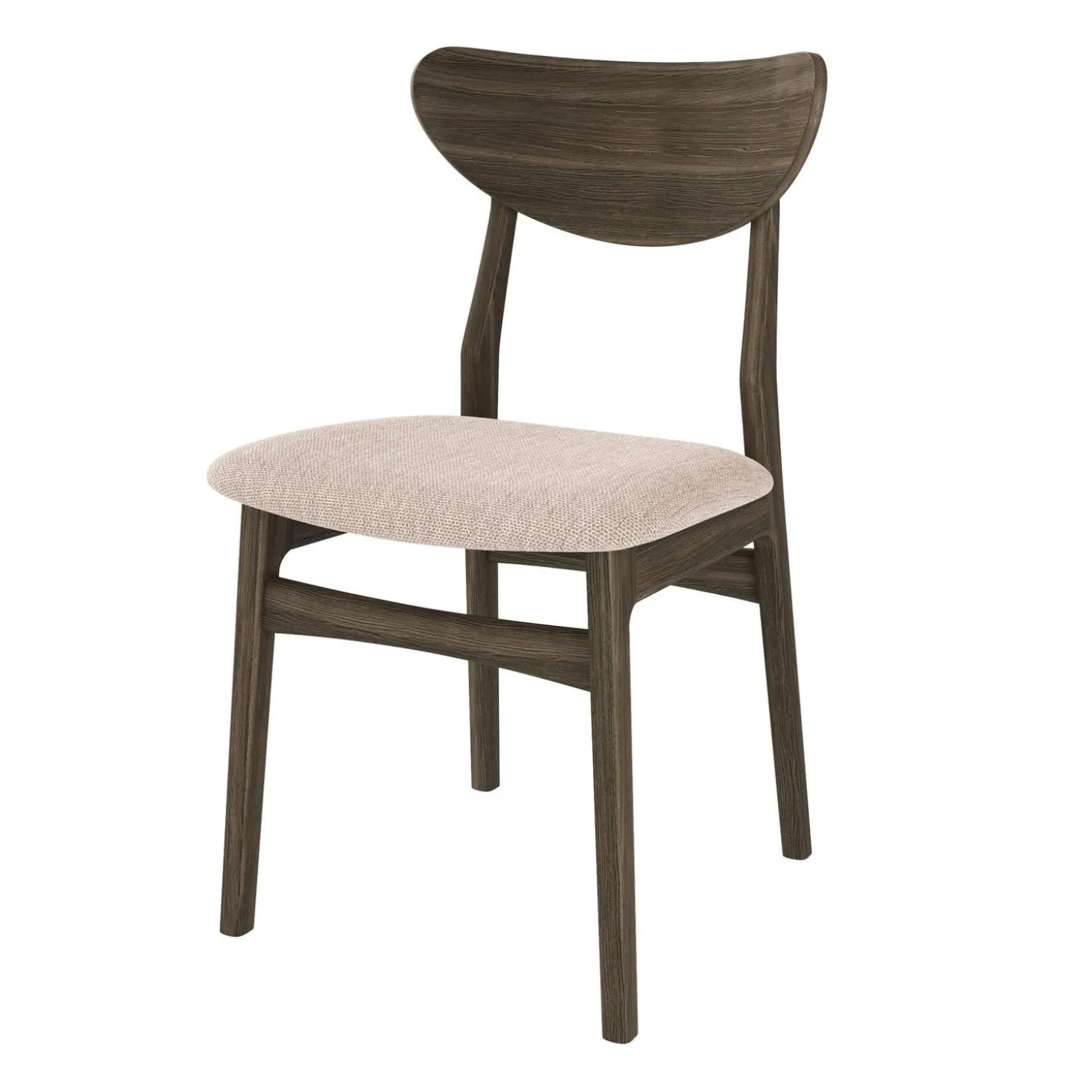 Esther Matstol Rökoljad Ek/Beige Tyg