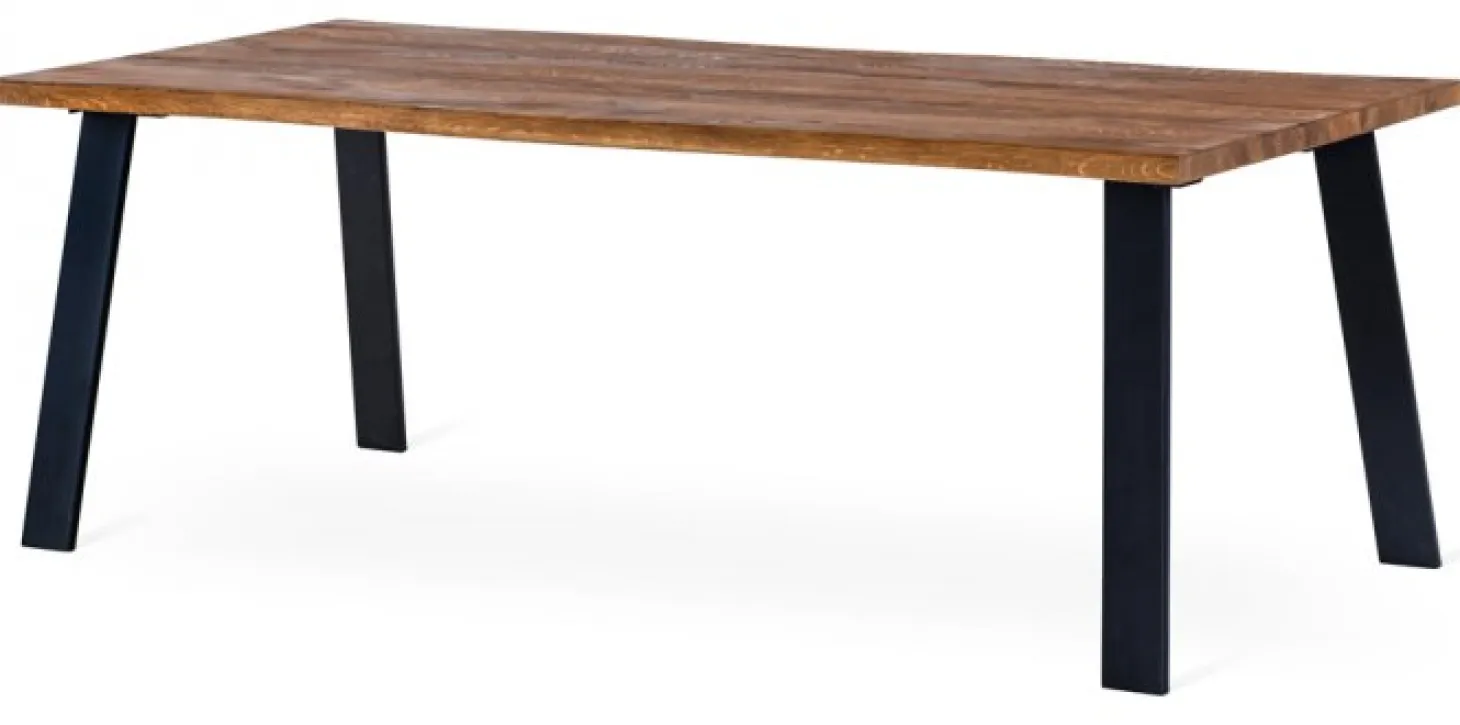 Exxet Matbord 210x95 cm Oljad Vildek/Svart