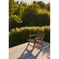 Eya Trädgårdsstol med Viro fläta
