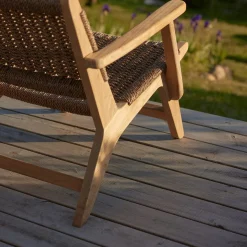 Eya Trädgårdsstol med Viro fläta