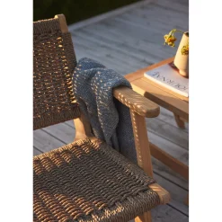Eya Trädgårdsstol med Viro fläta