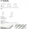 Felix 4-sits Bäddsoffa Wildflower Cold Beige