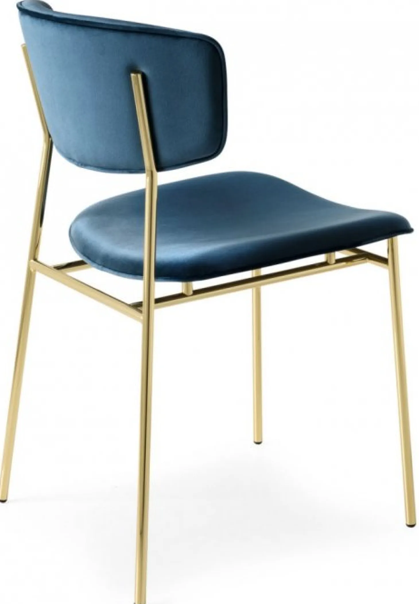 Fifties Stol Sammetstyg