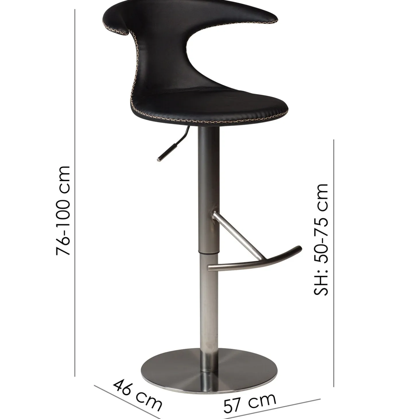 Flair Barstol Black