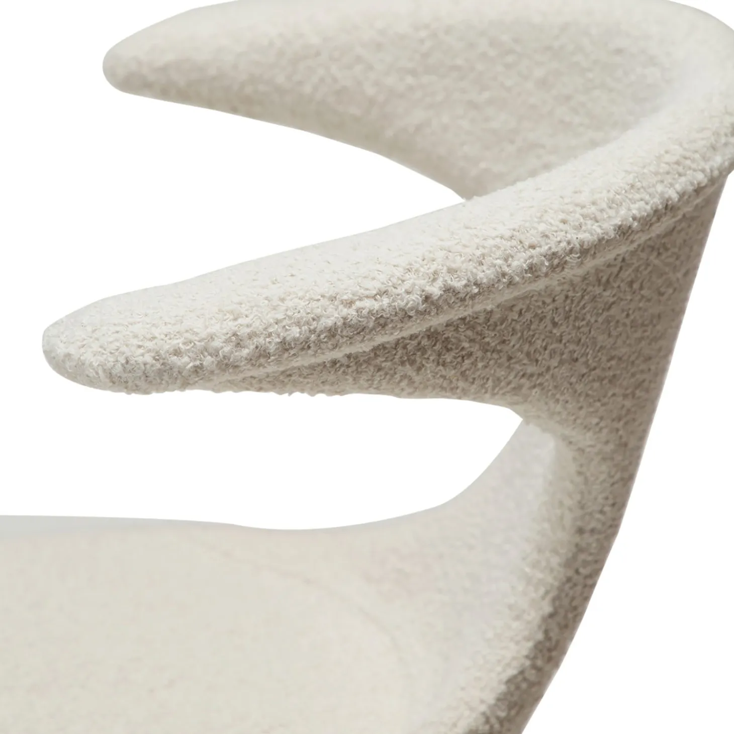 Flair Stol Dove Bouclé, Black