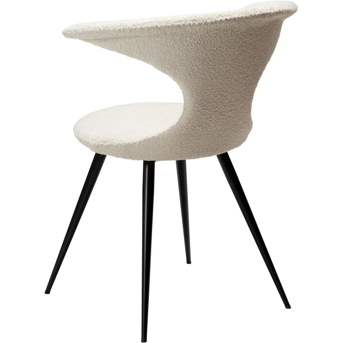 Flair Stol Dove Bouclé, Black