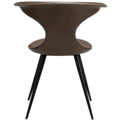 Flair Stol Major Brown Art.Leather, Black