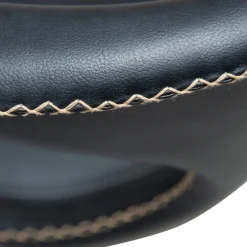 Flair Stol Raven Black Art.Leather, Black