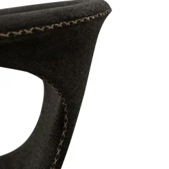 Flair Stol Raven Black, Round Black