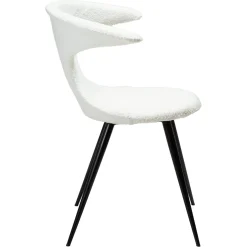 Flair Stol Snow Bouclé, Black