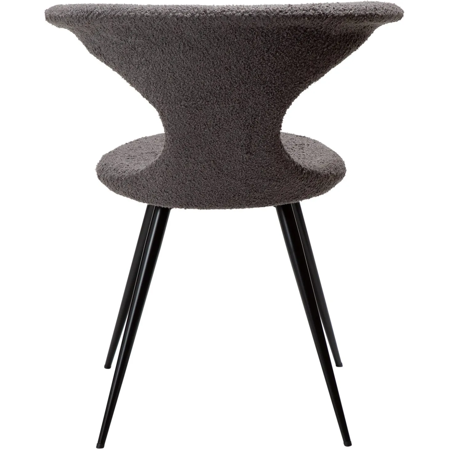 Flair Stol Stone Bouclé, Black