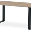 Fleet Matbord Vitoljad Ek/Svart 160cm