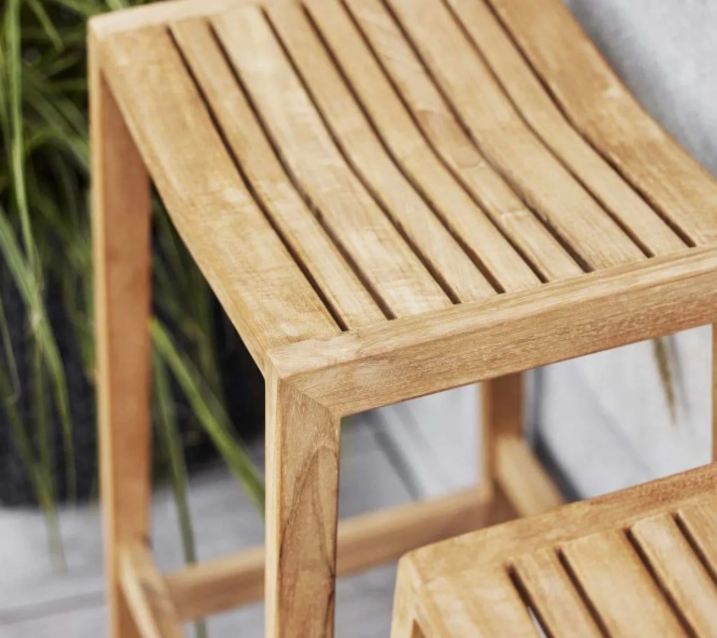 Flip Barstol Teak