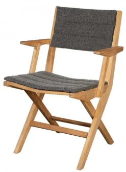 Flip Fällstol Armstöd Teak