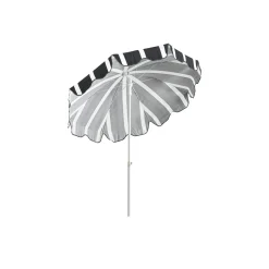 Follina Strandparasoll 180x203 cm Svart/Vit