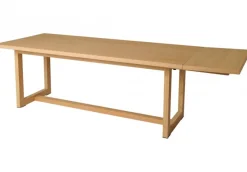 Friburg Matbord 210x90cm Vitpigmenterad Ek