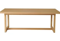 Friburg Matbord 210x90cm Vitpigmenterad Ek