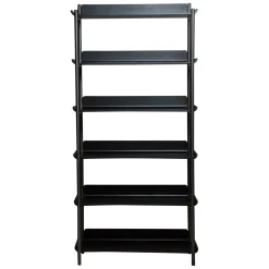 Friyay set om 6 Hylla Black Ash