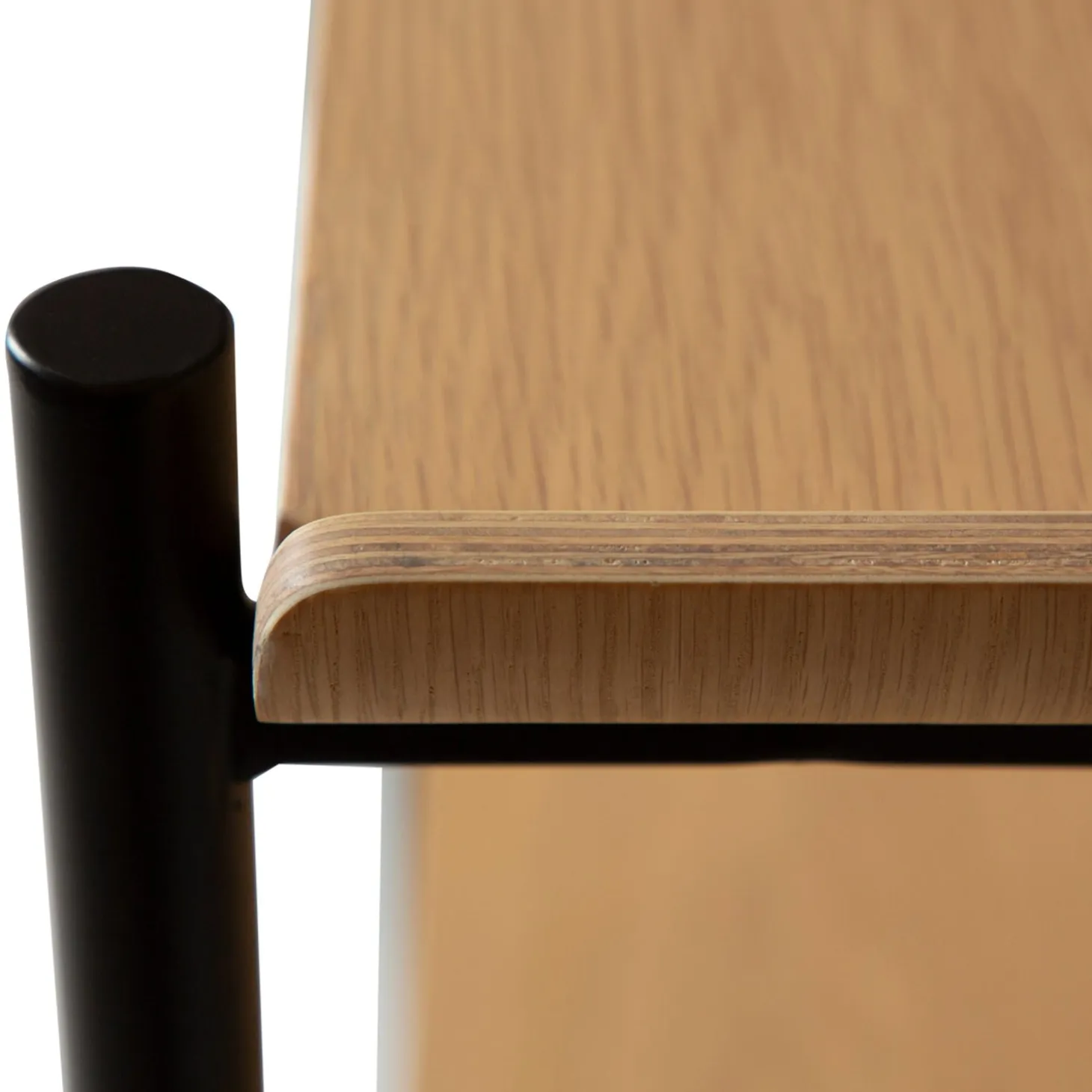 Friyay Set om 4 Hylla Light Oak