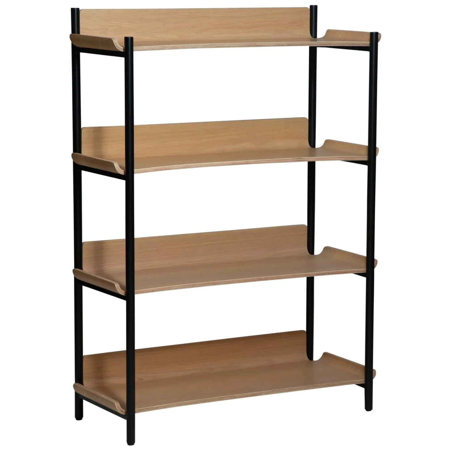 Friyay Set om 4 Hylla Light Oak