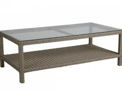 Funkia Soffbord 140x70 cm Beige