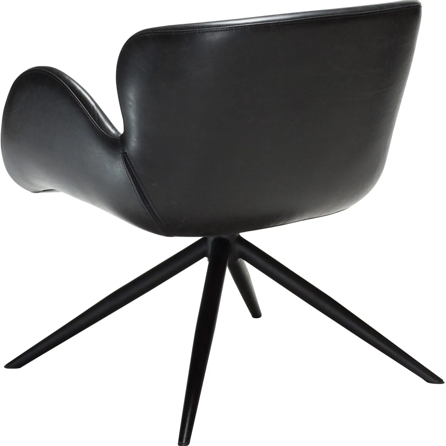 Gaia Loungefåtölj Vintage Black