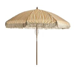Gatsby Parasoll 256 cm Yellow Stripe