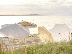 Gatsby Parasoll 1,8m Blå/Randig