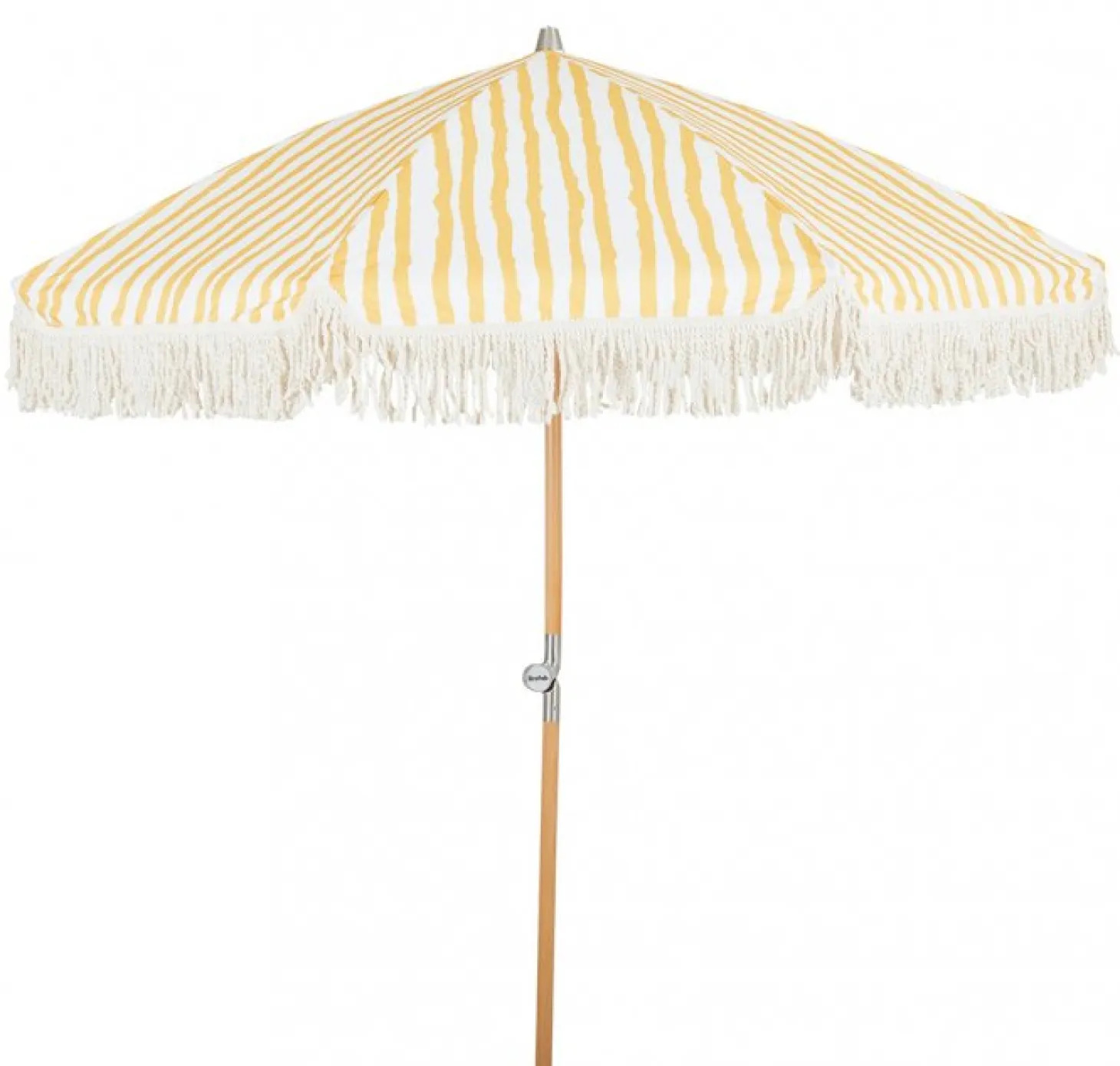 Gatsby Parasoll 1,8m Gul/Randig