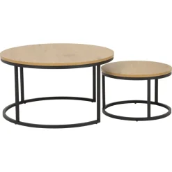 Gilbert Satsbord 44x80x80 cm Ek