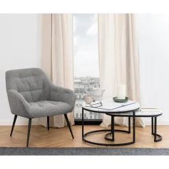Gilbert Satsbord 42x70x70 cm Vit Granada