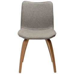 Glee Stol Pebble Earth Bouclé, Oak