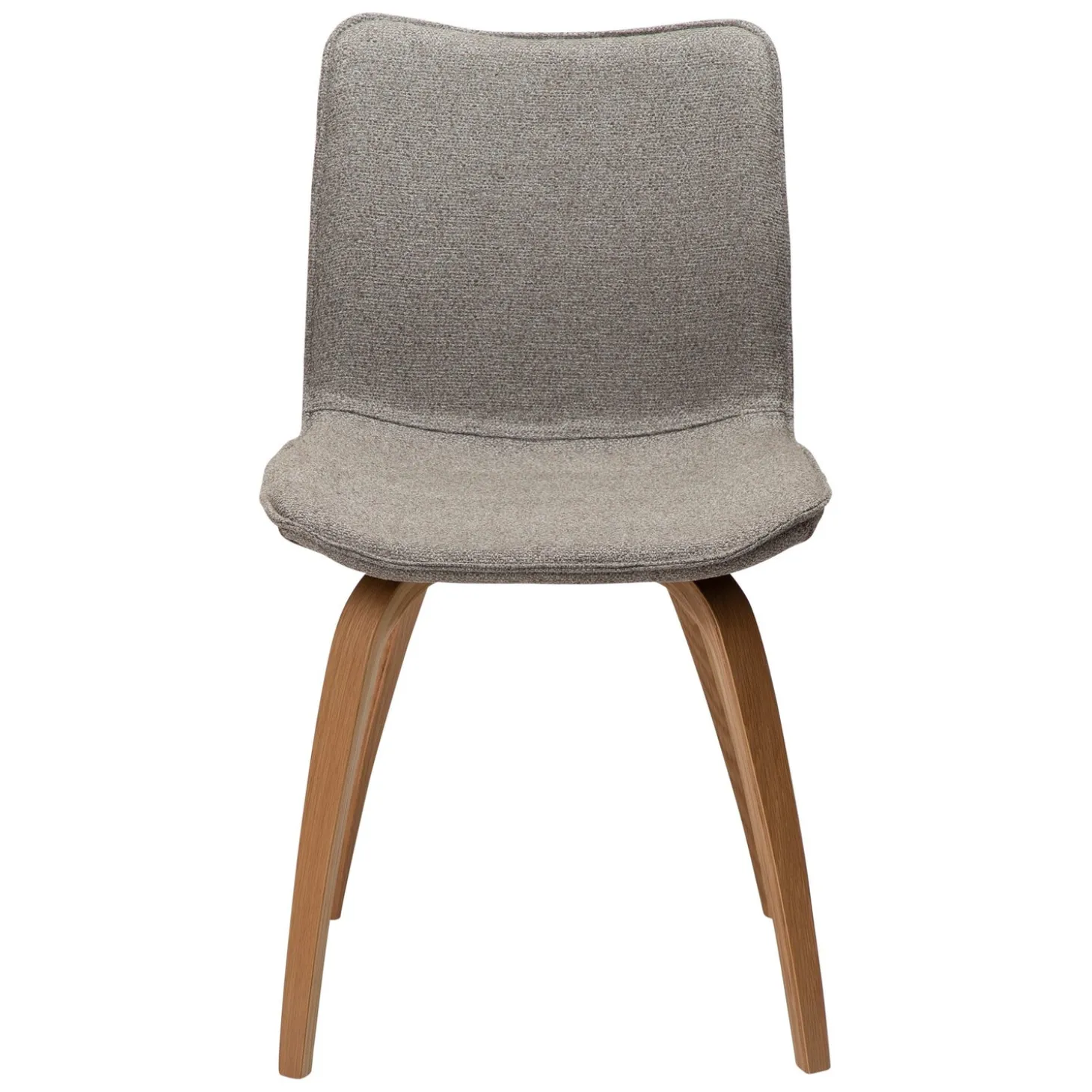 Glee Stol Pebble Earth Bouclé, Oak