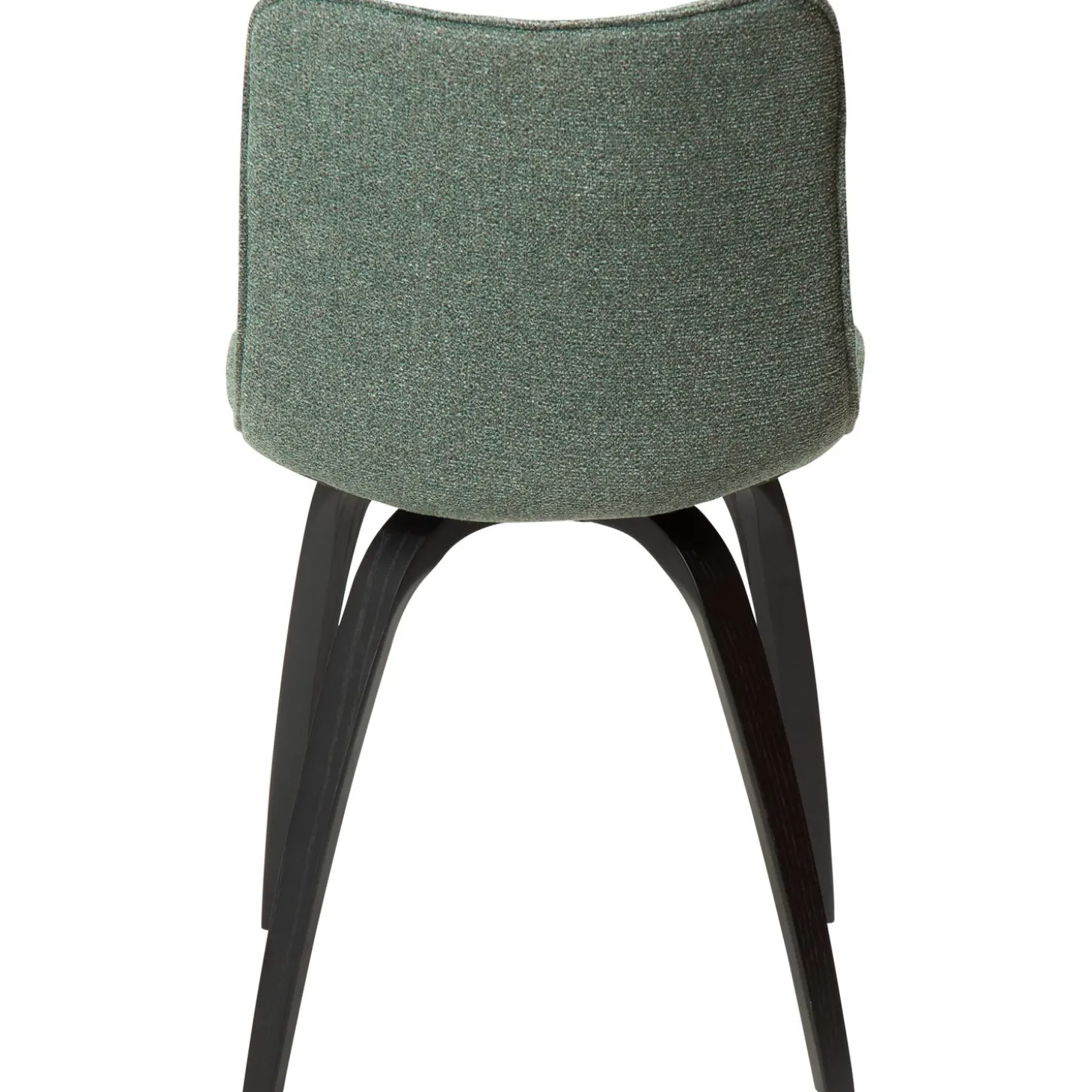 Glee Stol Pebble Green Bouclé, Black