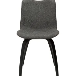 Glee Stol Pebble Grey Bouclé, Black