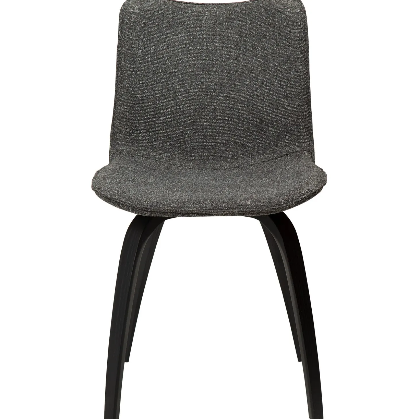 Glee Stol Pebble Grey Bouclé, Black